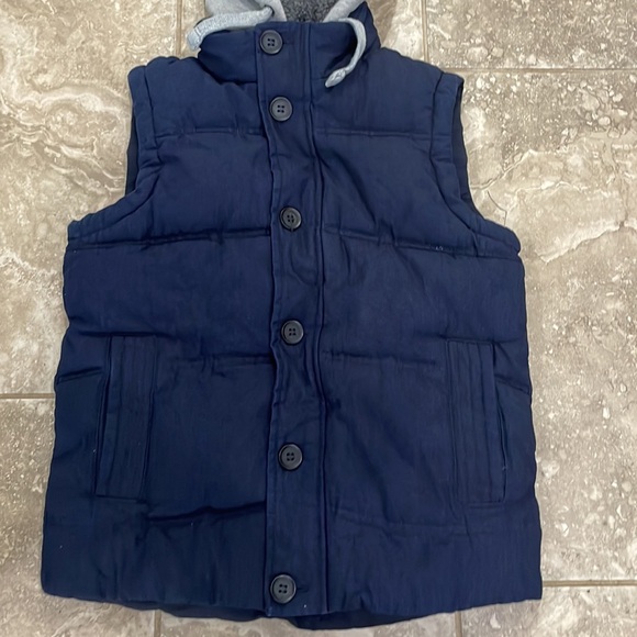 Zara Men’s Denim Vest with removable hood Sz M - Picture 3 of 14